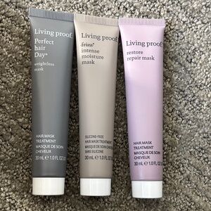 Living Proof Hair Mask, Weightless, No Frizz Intense Moisture and Restore repair